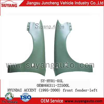 front lappet (L) for hyundai accent(1995-2000)car accessories china wholesale