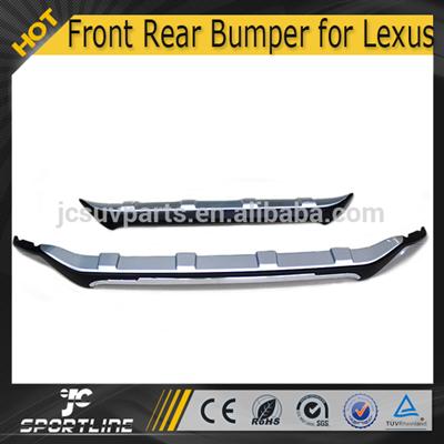 RX 200T ABS Front Rear Bumper Gate Guard Cover Fit for Lexus Sport RX200t RX 2016 2pcs