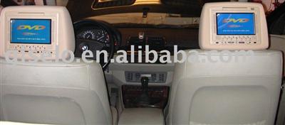 Pair Of Headrest Dvd and Monitor/ 7inch Headrest Dvd/ Headrest Monitor