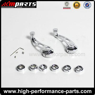 Universal Aluminum Car Window Handle in Red Color