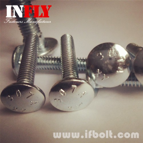 US Carriage Bolt-ASTM A307 Carriage screw in inch
