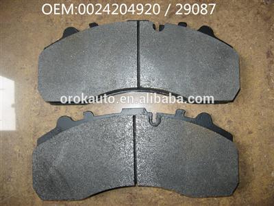 Truck Brake Pad With Kits 0024204920/29087