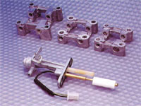 Carn Shaft Bracket, Compound Oil Cup