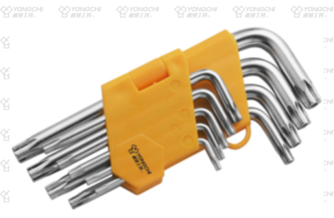 torx key wrench set 9pcs (short)