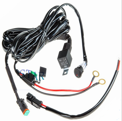 Car Single Light Bar Wire Harness