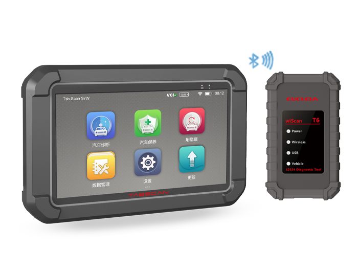 Intelligent dual-mode diagnosis system for S7W Automobile