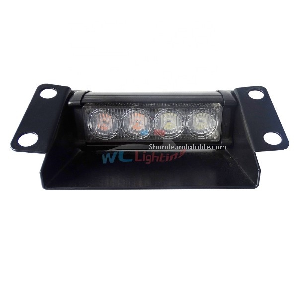 GDWLLIGHTING 4W 4LED Car Truck Emergency Dash Deck LED Warning Lightbar