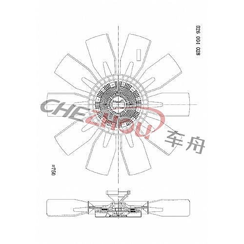 Visco Fan Clutch 8149866