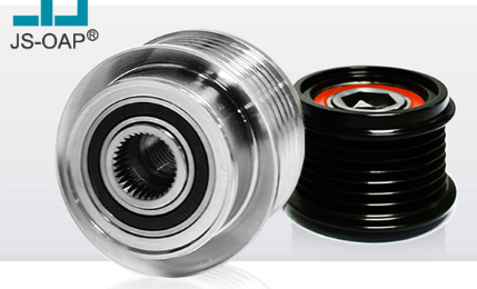 The function of JS-OAP® overrunning alternator pulley