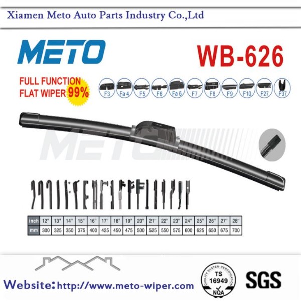 Windscreen Washing Wiper Universal Soft Wiper Blade