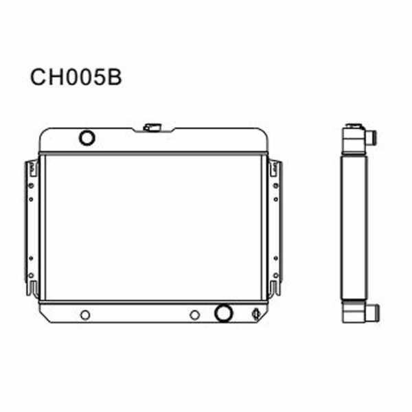 Aluminum Radiator CH005B