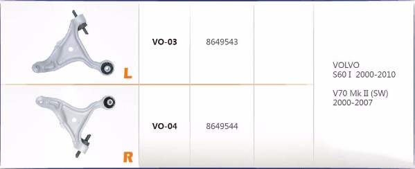 Control Arm VOLVO