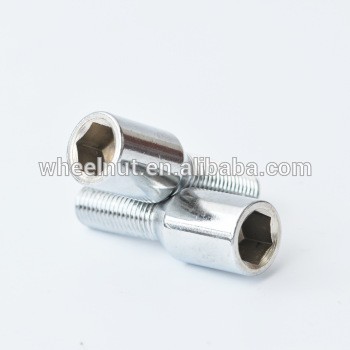6 point wheel lug bolt M12 auto lug bolt