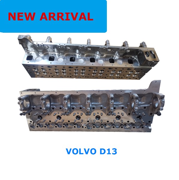 Auto Parts D13 030120D13000 COMPLETE Cylinder Head for D13 FH13 FM13 FMX DXi13 D13A D13C B13R 2006+
