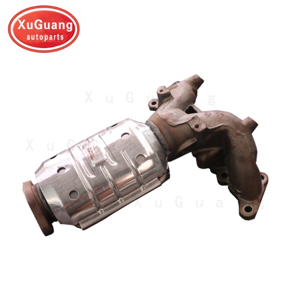 XG High Quality Integrated Catalytic Converter with Exhaust Manifold for hyundai Elantra  
