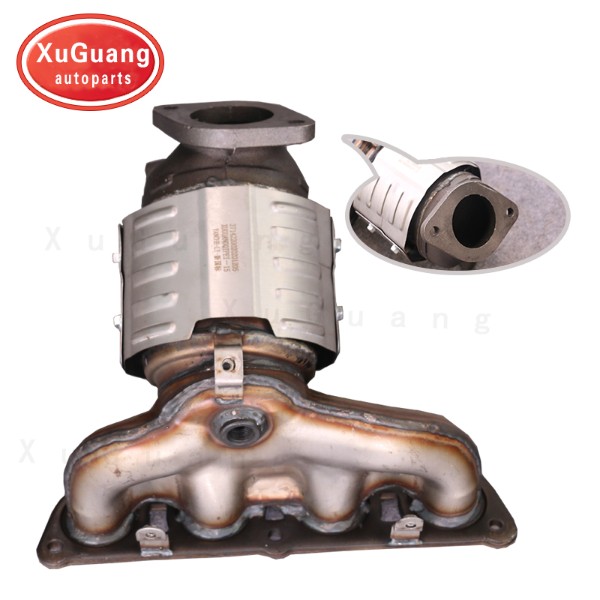 XG Hot Sale Three Way Euro4 Euro5 Catalytic Converter for Hyundai Sonata 9th Car