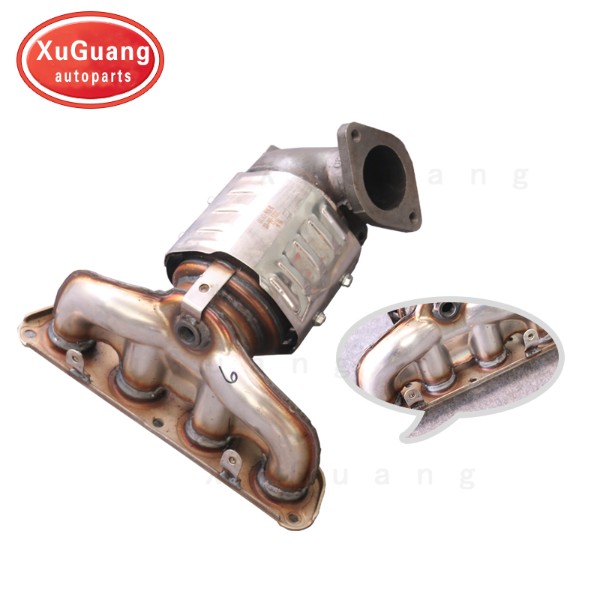 XG Hot Sale Three Way Euro4 Euro5 Catalytic Converter for Hyundai Sonata 8th Car