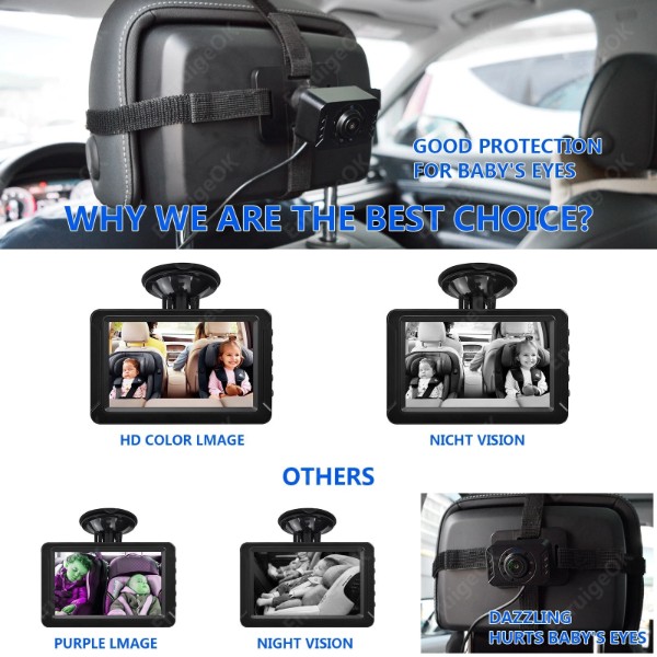 EnruigeOK Baby Car Camera 5