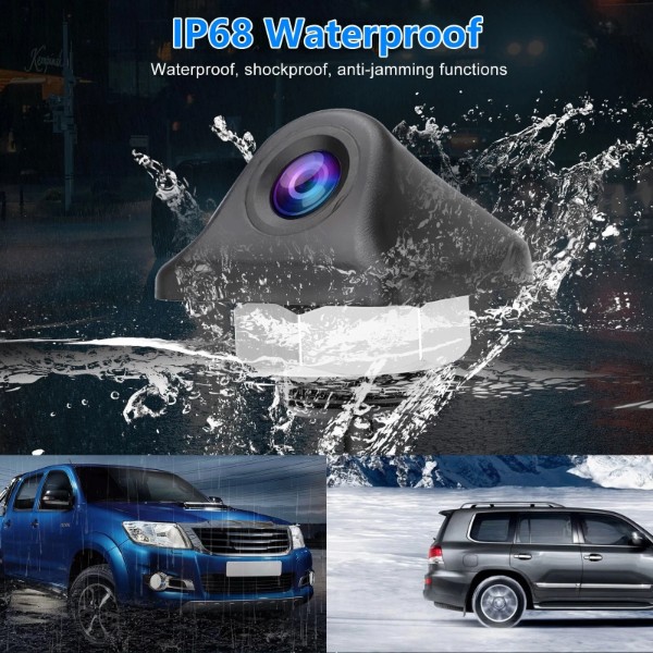 EnruigeOK 170° Car Rear View Backup Camera Reverse Parking Cam Waterproof HD Night Vision