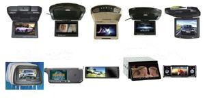 Roof Mount Monitor with Dvd,headrest Pillow Monit