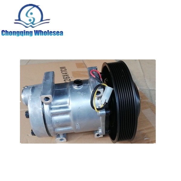 Brand New AUTO AC COMPRESSOR 20587125 85000458 SD7H15-4324 24V 8PK For V-OLVO TRUCK 