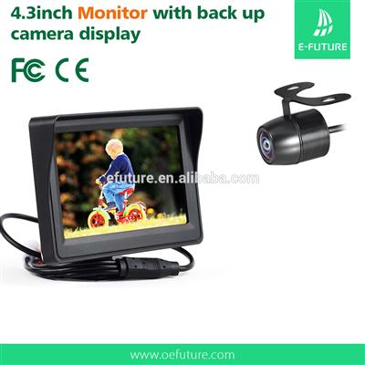 4.3" lcd monitors with 2-channel viedeo input
