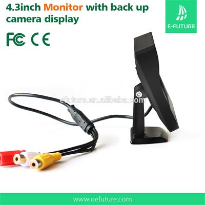 4.3" lcd monitors with 2-channel viedeo input