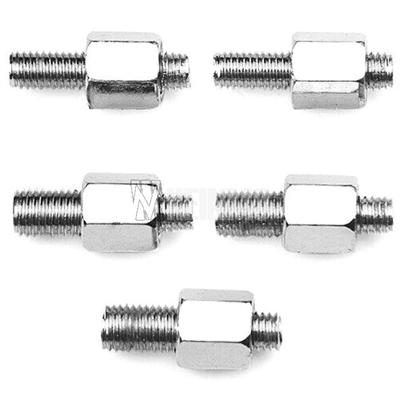 CHROME TEARDROP SIDE MIRRORS FOR CUSTOM HARLEY DYNA ROAD KING SPORTSTER SOFTAIL REARVIEW MIRRORS