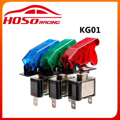 Car Styling LED Light Switch 12V 20A Rocker Switch SPST Control ON/OFF Toggle Switch