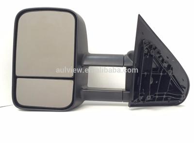 14-15 Chevy Silverado Sierra 1500 2500 3500 HD Manual Towing Telescoping Mirror