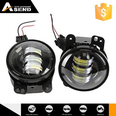 New 4 inch 30w Round Car Led Fog Light For Jeep Wrangler