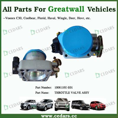 China Throttle Valve Greatwall Car Parts - Throttle Valve Assy 1008110u-e01