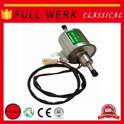 low pressure 12V Universal diesel petrol gasoline fuel pump HEP-02A carburetor, motorcycle , ATV