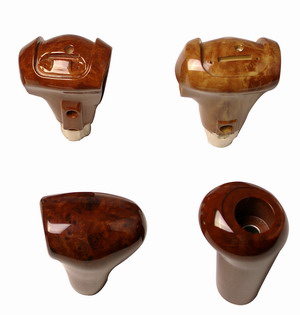 Wood/Leather Gear Shift Knob