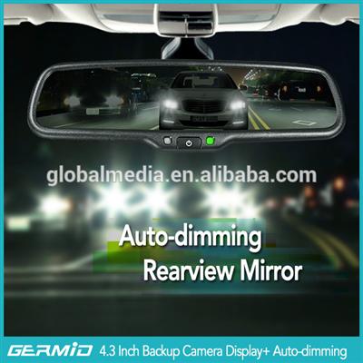 Safety mirror for driver , Germid auto dimming rear view mirror anti-glare interior oem car mirror
