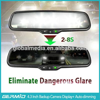 Safety mirror for driver , Germid auto dimming rear view mirror anti-glare interior oem car mirror