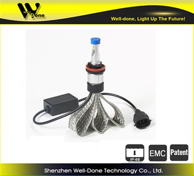 Oledone 24w 6000K, 8000K, 4500K, 3500K car replace h7 led headlight bulb