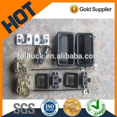 Handle door lock set