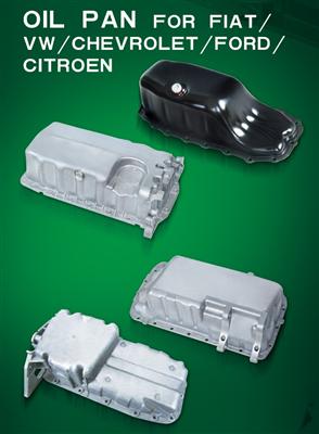 Oil pan manufacture wholesale stamping steel and die casting aluminum oil sump with full range for auto passenger car