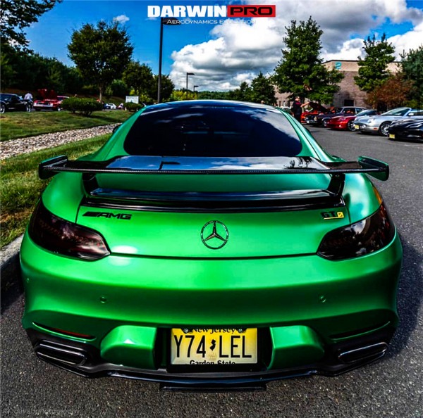 iMP-Performence Carbon Fiber Trunk Spoiler for Mercedes Benz AMG GTS GT