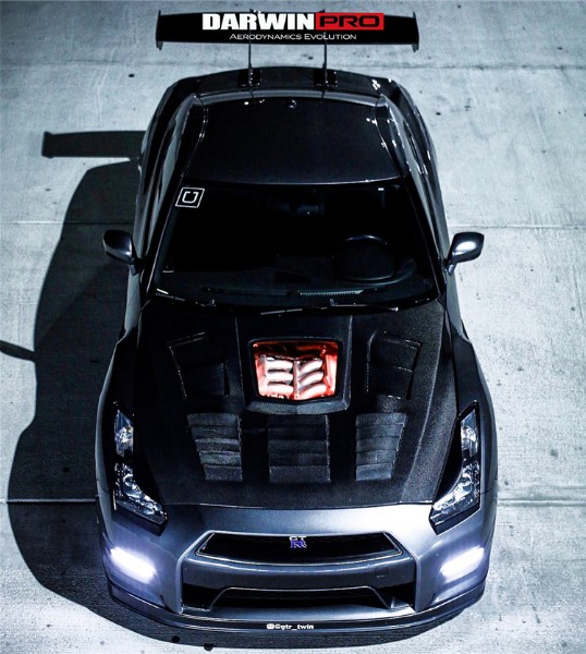 iMP-Performence Carbon Fiber transparent hood For GTR R35