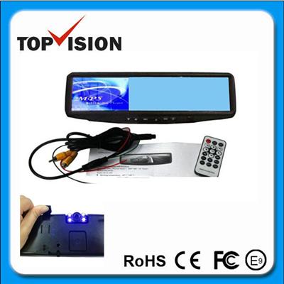 FHD 1080p 4.3 Inch MP5 Bluetooth Car Rear View Mirror