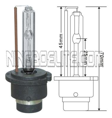Single Beam D2x Series HID Xenon Bulbs