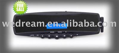 Bluetooth Handsfree Car Rearview mirror with MP3 player