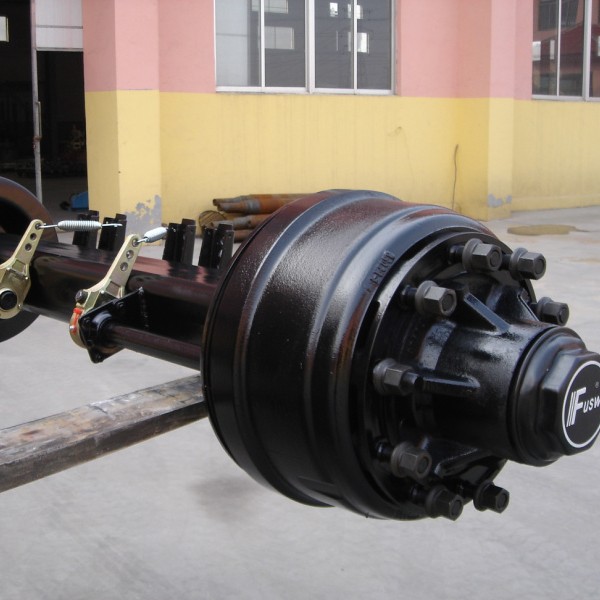 Factory Sale Heavy Duty Truck Body Parts 10 Holes Track 1840mm 13Ton International Standard Semi- trailer Axles 