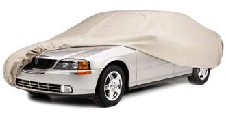 Car Cover taffeta light brown