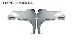 Replace Car Front Fender for Chevrolet Trax 17 Auto Body Parts 42334472/42334471 