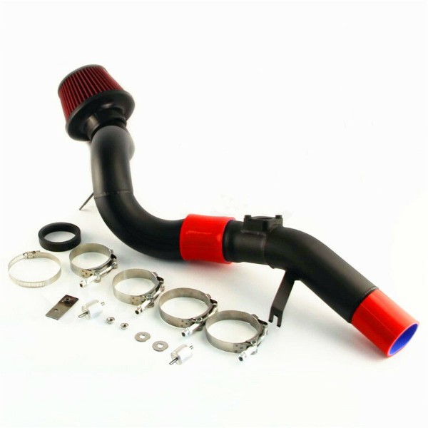 Short Ram/Cold Air Intake Filter Black Pipe Kit For Civic 16+ 1.5 Turbo