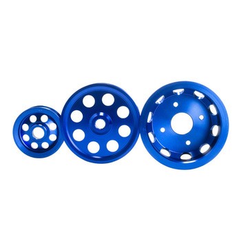 Light-Weight Crank For Nissan Silvia S14 S15 Sr20 Pulley Blue