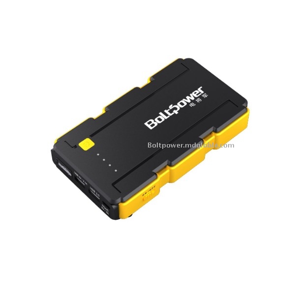 BoltpowerJump Starter with Rich Aliminum ithium ion battery & Power Bank Peak current 800A 7200mAh G19